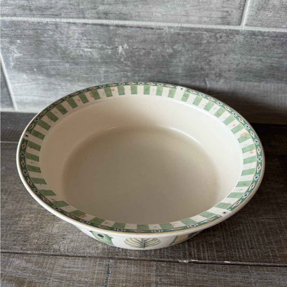 Pfaltzgraff Naturewood Serving Bowl Stoneware 9”X 3” - Picture 7 of 7